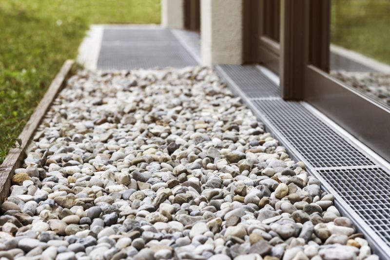 French Drain with Gravel Bed