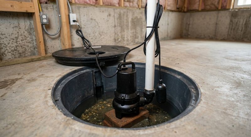 Basement Drainage Installation in Huntsville, AL